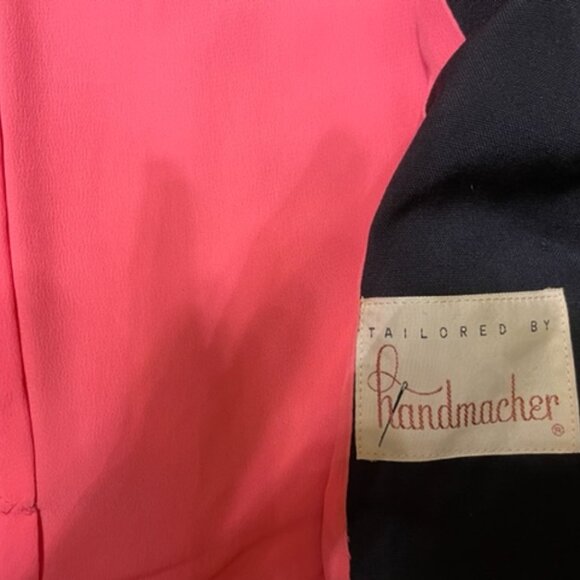 Handmacher black skirt/blazer, exquisite, rare, exc. cond., 27" waist, 39" chest - Picture 5 of 9